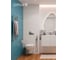 Комплект инсталляции Cersanit Carina XL DPL EO Slim Aqua 40 Smart M, кнопка Corner, глянцевый хром, пластик 69310 3