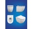 Комплект инсталляции Cersanit Brasko Smart DPL EO Slim Aqua 40 Smart M, кнопка Estetica, белый пластик LP 69334 9