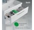 Тумба с умывальником подвесная IDDIS Slide X 80 см, белая, умывальник 4518000i28 SLX80W0i95K 3