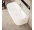 Ванна отдельностоящая акриловая прямоугольная Vitra Geo (Гео), 180x80,5 см, белая 65420006000 4