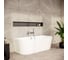 Ванна отдельностоящая акриловая прямоугольная Vitra Geo (Гео), 180x80,5 см, белая 65420006000 5