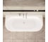 Ванна отдельностоящая акриловая прямоугольная Vitra Geo (Гео), 180x80,5 см, белая 65420006000 7