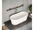 Ванна отдельностоящая акриловая прямоугольная Vitra Geo (Гео), 170x80,5 см, белая 65370006000 3