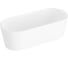 Ванна отдельностоящая акриловая прямоугольная Vitra Geo (Гео), 180x80,5 см, белая 65380006000 1