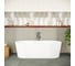 Ванна отдельностоящая акриловая прямоугольная Vitra Geo (Гео), 180x80,5 см, белая 65380006000 2