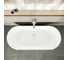 Ванна отдельностоящая акриловая прямоугольная Vitra Geo (Гео), 180x80,5 см, белая 65380006000 7