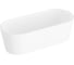 Ванна отдельностоящая акриловая прямоугольная Vitra Geo (Гео), 180x80,5 см, белая 65380006000 1