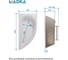 Ванна 1Marka ПИККОЛО/PICCOLO 1500x750 R, комплект Премиум П 01 pik1770п кпп 9