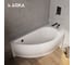 Ванна 1Marka ПИККОЛО/PICCOLO 1500x750 R, комплект Премиум П 01 pik1770п кпп 10