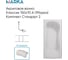 Ванна 1Marka КЛАССИК/CLASSIC 1500x700 A, комплект Стандарт 2 П 01кла1570кс2пП 2