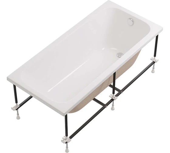 Ванна 1Marka РУАН/RUAN 1600x700 СМ/ПР, комплект Стандарт 1+ 01 ru1670 кс1+