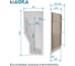 Ванна 1Marka КОНВЕЙ/CONVEY 1700x750 L, комплект Стандарт 2 П 01 kon1775л кс2+п 7