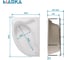 Ванна 1Marka КАТАНИЯ/CATANIA 1500х1050 L Комплект Стандарт 2 П 01кт1510лкс2+п 7