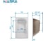 Ванна 1Marka КЛАССИК/CLASSIC 1200х700 А Комплект Премиум П 01кла1270кпп 8