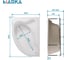 Ванна 1Marka КАТАНИЯ/CATANIA 1500х1050 L Комплект Премиум П 01кт1510лкпп 8