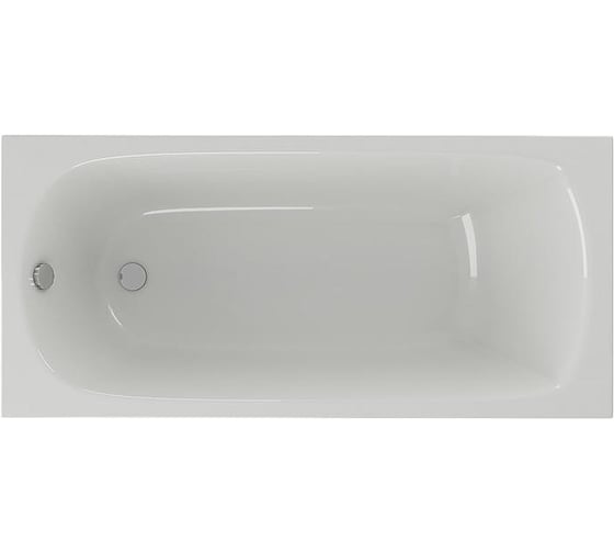 Ванна акриловая Azario Аделина 170x75 см, прямоугольная, белая AV.0010170 00077354