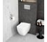 Комплект Vitra L-Box Shift Rim-ex: подвесной безободковый унитаз (7742) + сиденье (810) + инсталляция (732) + панель смыва глянцевый хром (2280) 9855B003-7206 12