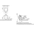 Комплект Vitra L-Box Shift Rim-ex: подвесной безободковый унитаз (7742) + сиденье (810) + инсталляция (732) + панель смыва глянцевый хром (2280) 9855B003-7206 13