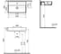 Раковина Vitra ArchiPlan 7401B403-0001 7