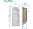 Ванна 1Marka ВЕСПЕР/VESPER 1800х700 СМ/ПР Комплект Стандарт 1 01вес1870кс1 6