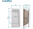 Ванна 1Marka АЭЛИТА/AELITA МГ 1650х750 Комплект Стандарт 2 П 01аэл16575кс2п 7