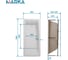 Ванна 1Marka АЭЛИТА/AELITA 1800х800 Комплект Премиум П 01аэл1880кпп 8