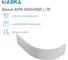 Ванна 1Marka АУРА/AURA 1600х1050 L Комплект Премиум П 01аур1615лкпп 6
