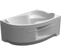 Акриловая ванна Радомир Ирма 149x96 правосторонняя, фронтальная панель, полотенцедержатель, каркас 2-78-0-2-1-216