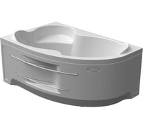 Акриловая ванна Радомир Ирма 149x96 левосторонняя, фронтальная панель, полотенцедержатель, каркас 2-78-0-1-1-216