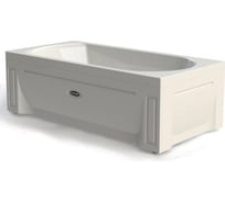 Акриловая ванна Радомир Аврора 170x70x42, фронтальная панель, каркас разборный 2-78-0-0-1-228Р