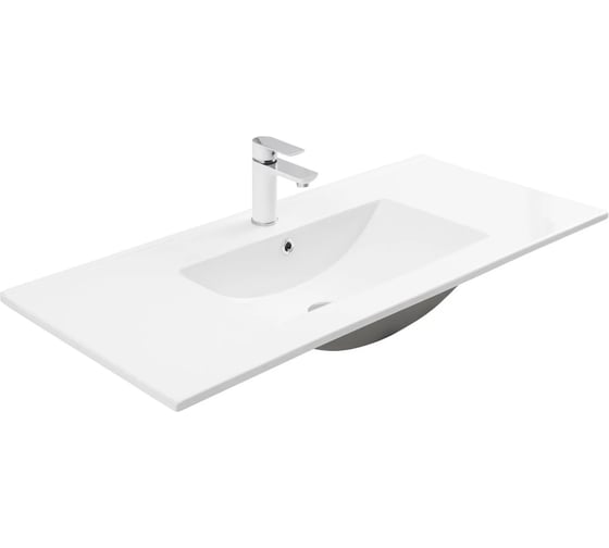 Раковина-столешница Aquanet Flow 100 (347433) 00347433