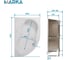 Ванна 1Marka АУРЕЛИЯ/AURELIA 1600x1050 L, комплект Премиум П 01аур1615кпп 9