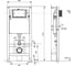 Комплект TECEspring Base, панель смыва LT с круглыми кнопками, черный матовый S401115 3