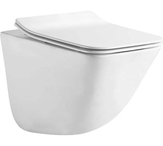 Унитаз с сиденьем Aquanet BioVortex 3.0 W Tornado (Soft Close-SLIMSEAT) подвесной (384176) 00384176
