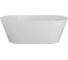 Ванна отдельностоящая акриловая Bauedge BAU Flow 1700x750, белая TY1008 1
