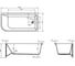 Ванна акриловая BelBagno BB712-1500-730-R 5