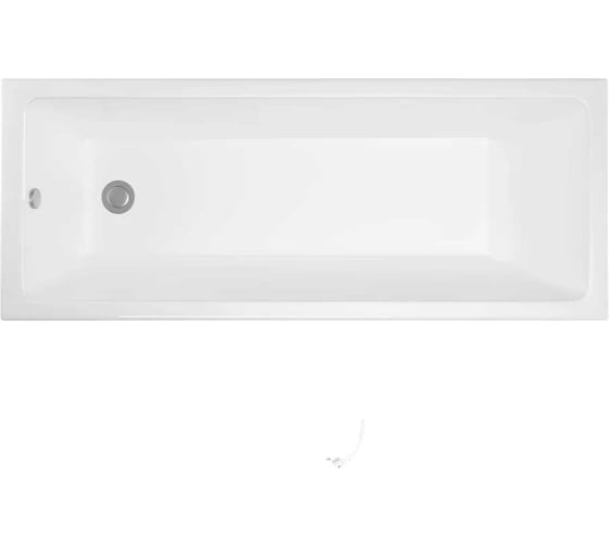 Ванна прямоугольная Aquatek Терра 165x70 см, комплект, каркас, слив 00000153788