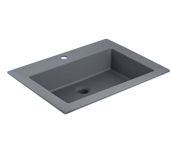Раковина из кварца Vincea цвет серый, VCB-13600G