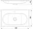 Раковина из кварца Vincea цвет антрацит, VCB-4H100A 3