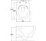 Унитаз подвесной ALLEN BRAU 4.11035.TE FANTASY 3 Vortex без сиденья 530x365мм терракот (366485) 00366485 2