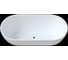 Ванна из искусственного камня ЛИТКАМ AURA 169x81, белый глянец LKV-169.81W.AURA 3