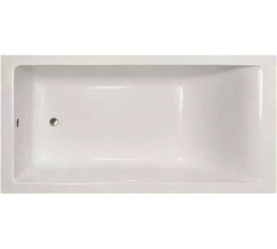 Ванна из искусственного камня ЛИТКАМ SELENA 170x75, серый мат LKV-M170.75G.SELENA