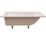 Ванна из искусственного камня ЛИТКАМ SELENA 170x75, серый мат LKV-M170.75G.SELENA 2