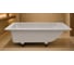 Ванна из искусственного камня ЛИТКАМ SELENA 170x75, серый мат LKV-M170.75G.SELENA 1