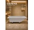 Ванна из искусственного камня ЛИТКАМ SELENA 170x75, серый мат LKV-M170.75G.SELENA 2