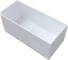 Ванна из искусственного камня ЛИТКАМ Relax 156x70, белый глянец LKV-156.70W.RELAX 1