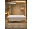 Ванна из искусственного камня ЛИТКАМ Selena 170x75, белый матовый LKV-M170.75W.SELENA 3