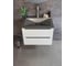 Раковина для ванной Uperwood Geo_80 см, графит uperwood RGeo80g 1