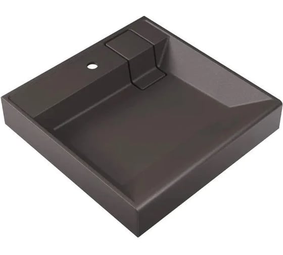 Раковина над стиральной машиной Naomi Quartz_60*60 см, серый шёлк uperwood RNaomiQuartz60S 1