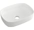 Раковина накладная прямоугольная Bauedge BAU Stil 51x38, белая JIE0029 1